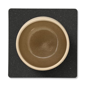 Core glassunderlag square  - Flecked anthracite - LIND DNA
