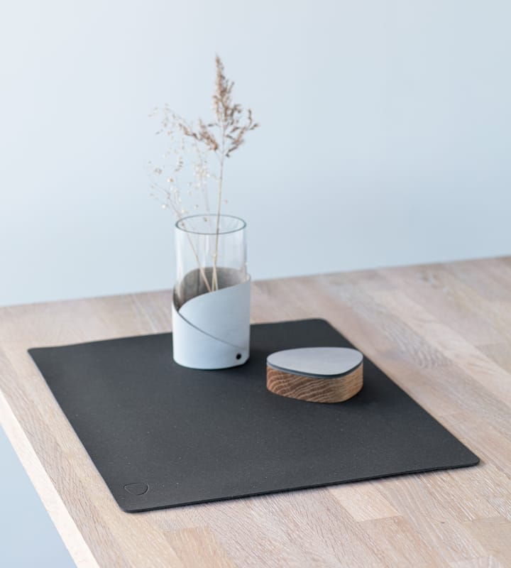 Core spisebrikke square L  - Flecked anthracite - Lind DNA