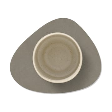 Curve Nupo Double glassunderlag - Linen-Flint Grey - LIND DNA