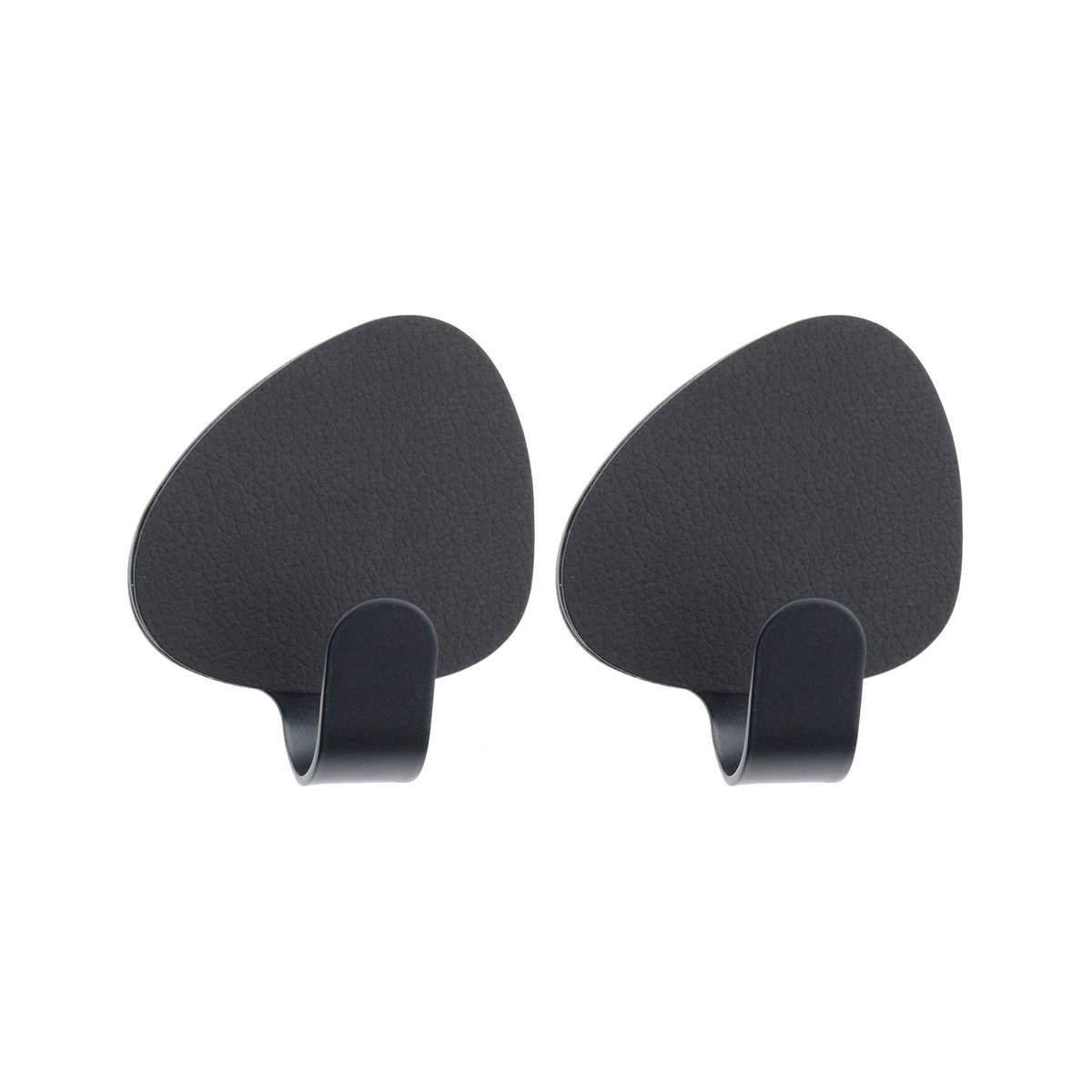 LIND DNA Curve Nupo krok M 2-pakning Black | Skandinavisk Design | Knagger & Knotter | Svart