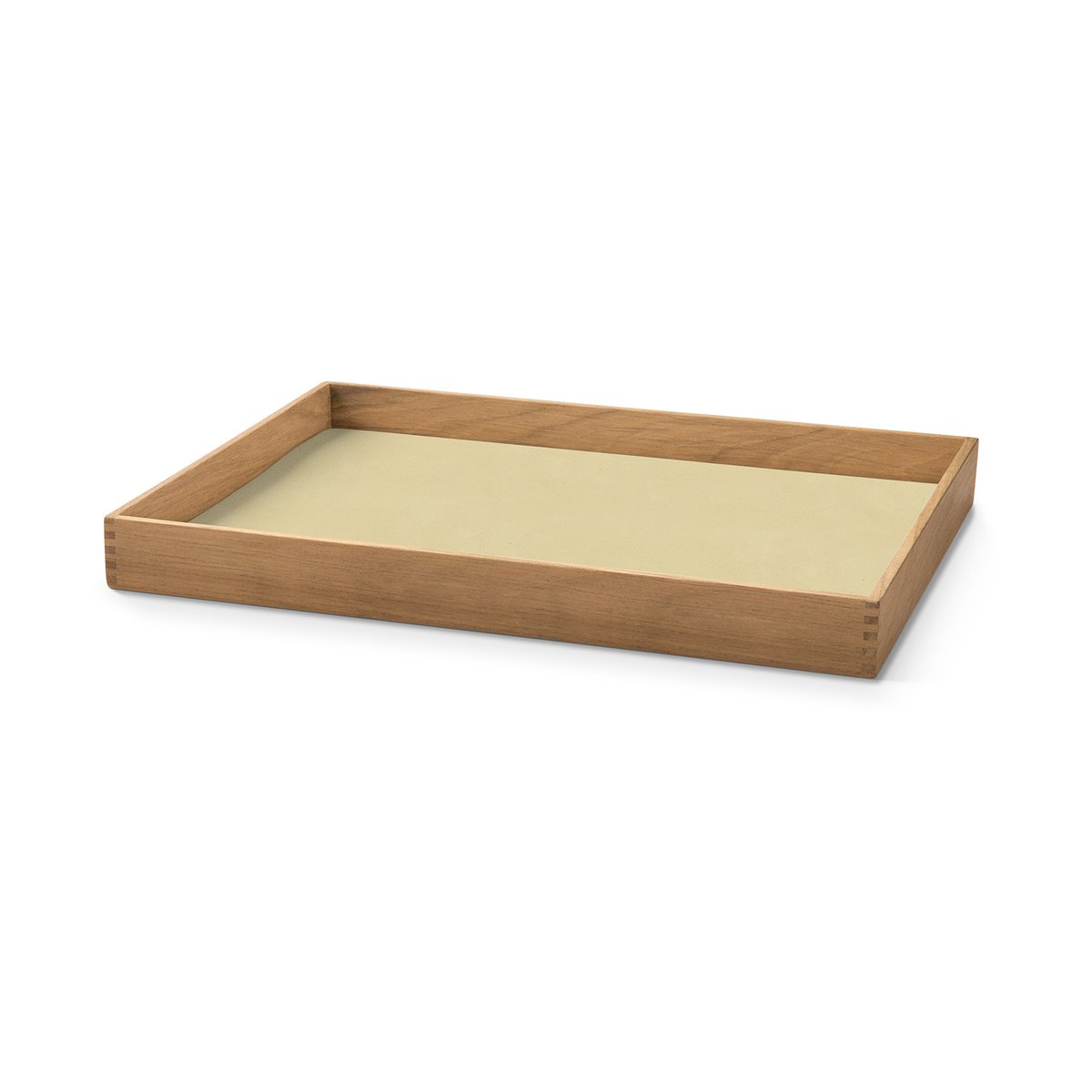 LIND DNA Even teakbrett square M Nupo lemon sorbet | Skandinavisk Design | Brett | Beige