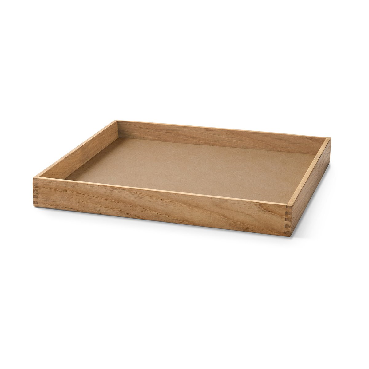 LIND DNA Even teakbrett square S Nupo nougat