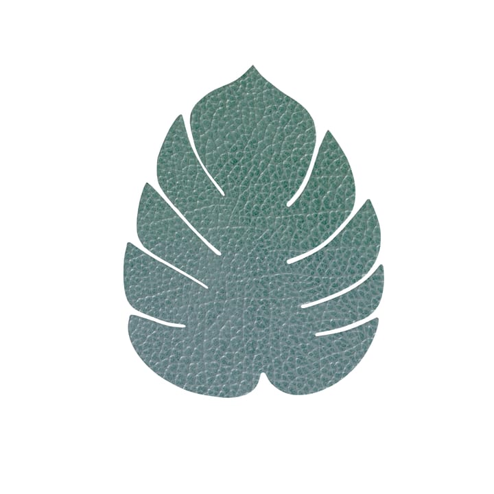 Monstera Leaf Hippo glassunderlag - Pastellgrønn - LIND DNA