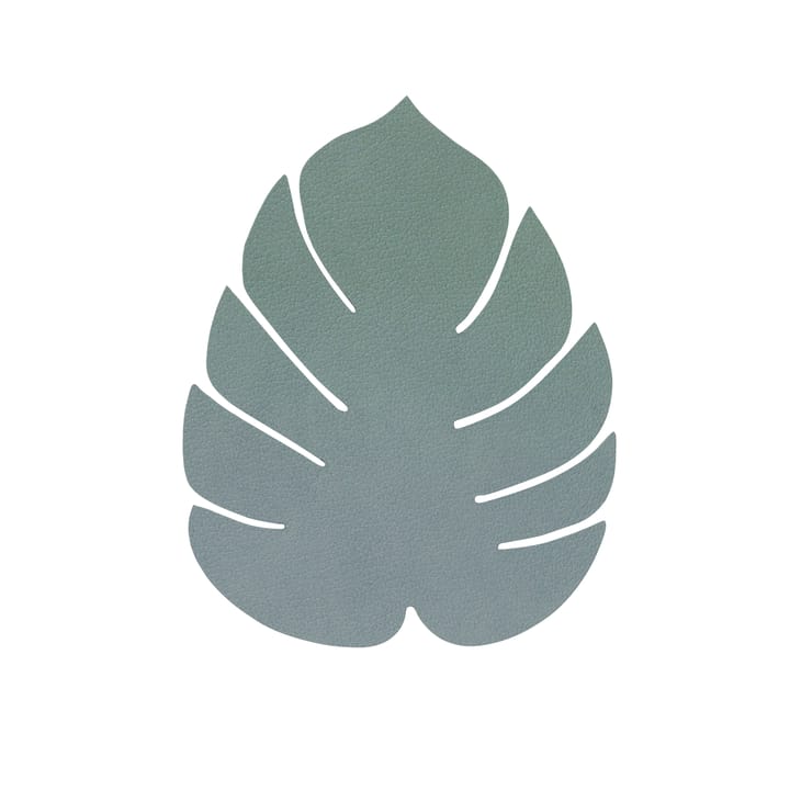 Monstera Leaf Nupo glassunderlag - Pastellgrønn - LIND DNA
