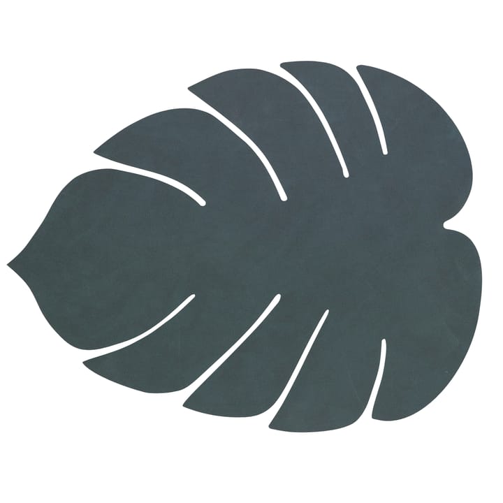 Monstera Leaf Nupo spisebrikke L - mørkegrønn - Lind DNA