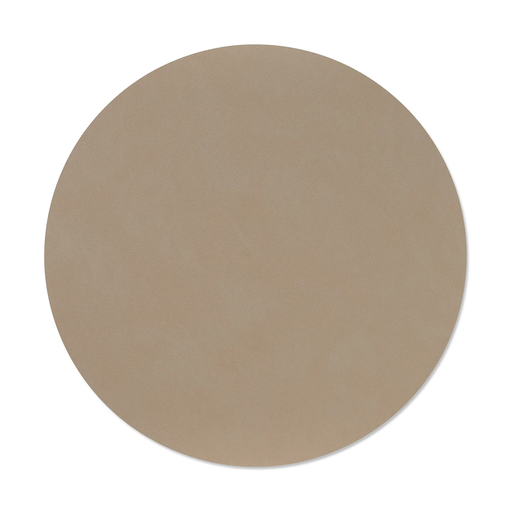 Nupo bordbrikke, Clay brown, circle, L LIND DNA