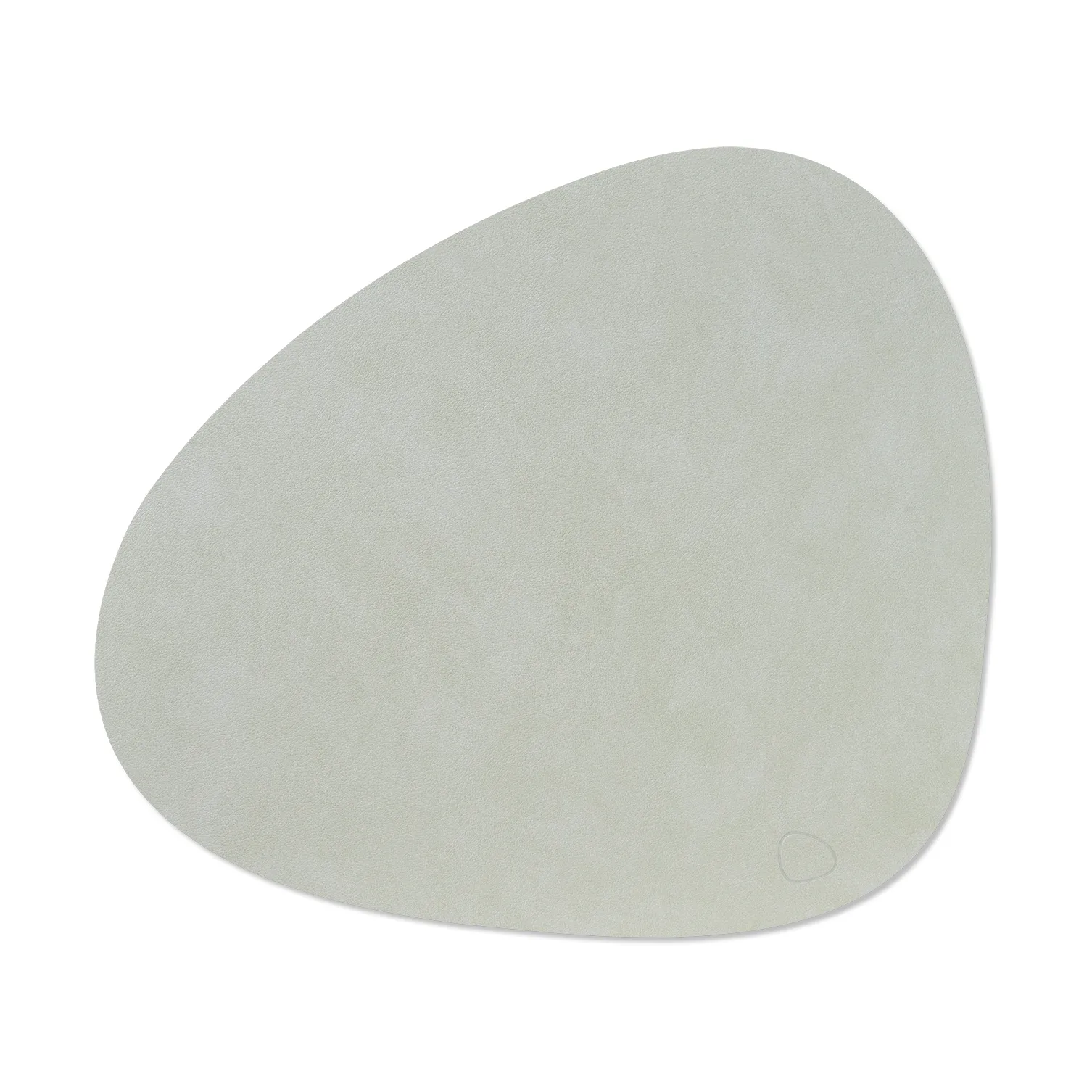 Nupo bordbrikke curve L, Metallic (steingrå) LIND DNA