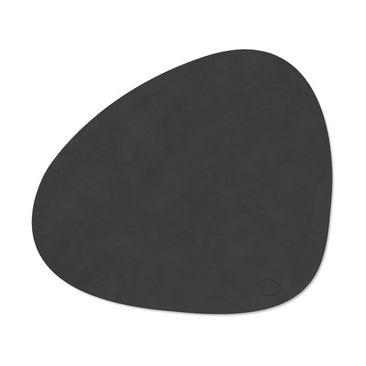 Nupo bordbrikke curve L - Svart, 44x37 cm - LIND DNA