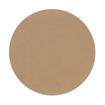 Nupo bordbrikke - Nougat, circle, L - LIND DNA