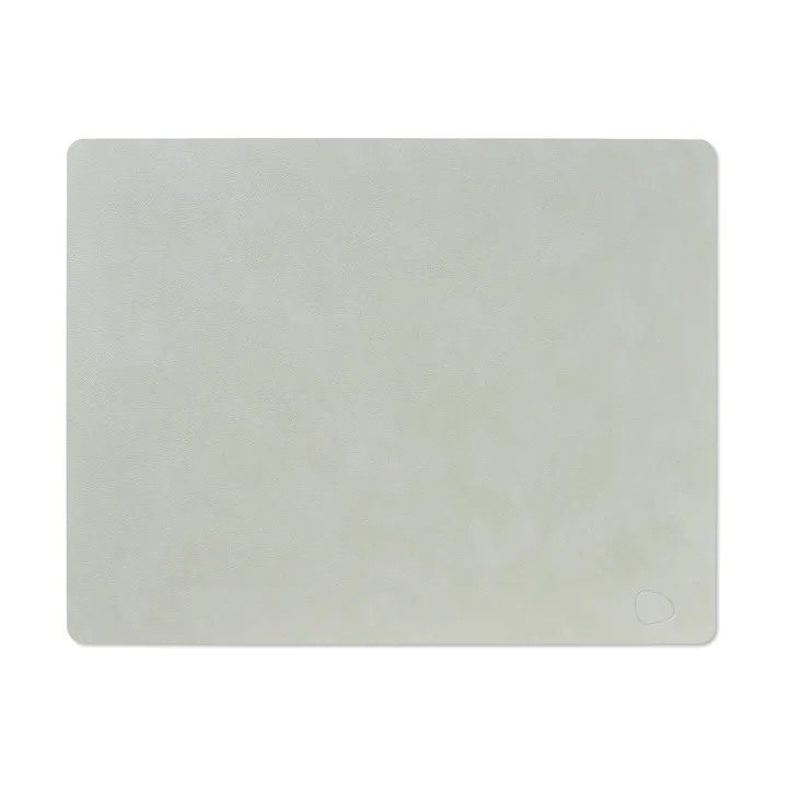 Nupo bordbrikke square L - metallic (steingrå), 45x35 cm - LIND DNA