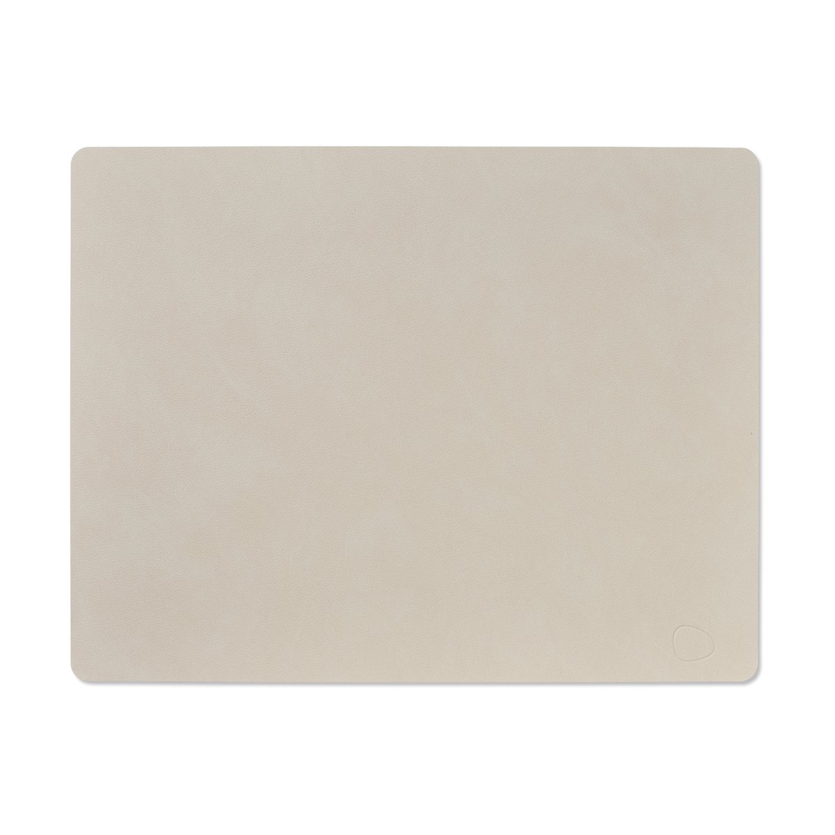 LIND DNA - Square Nupo spisebrikke L 35x45 cm oyster white