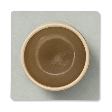 Nupo glassbrikke square - metallic (steingrå) - LIND DNA
