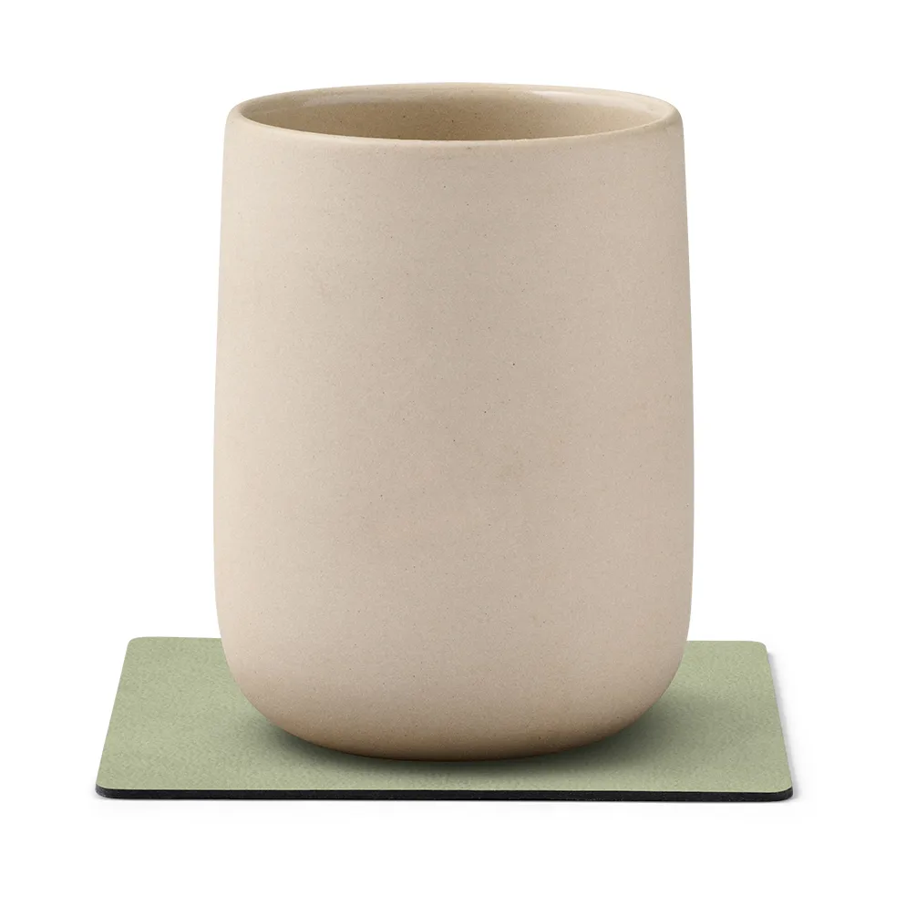 Nupo glassbrikke square, Olivengrønn LIND DNA