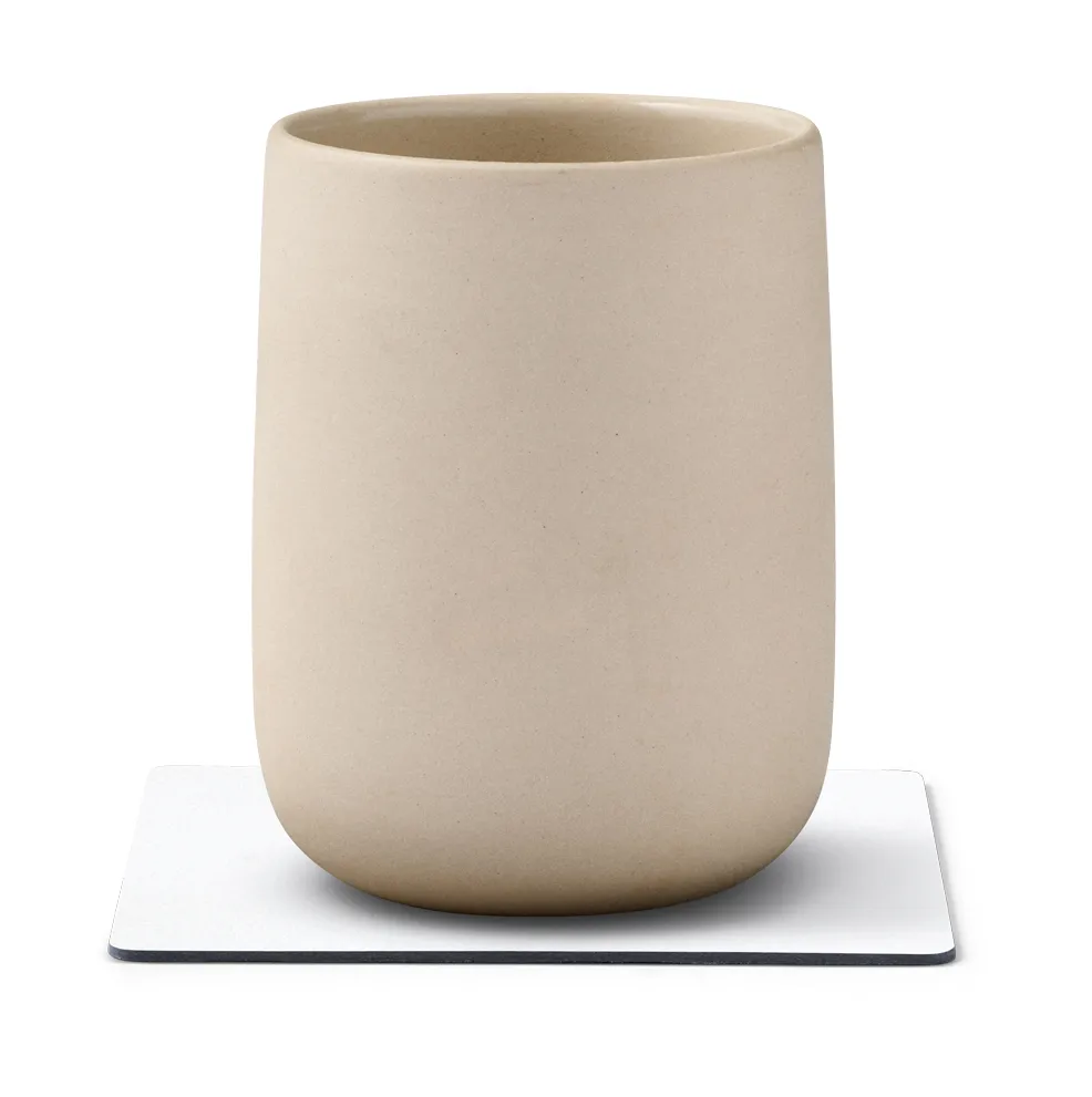 Nupo glassbrikke square, Pure white LIND DNA