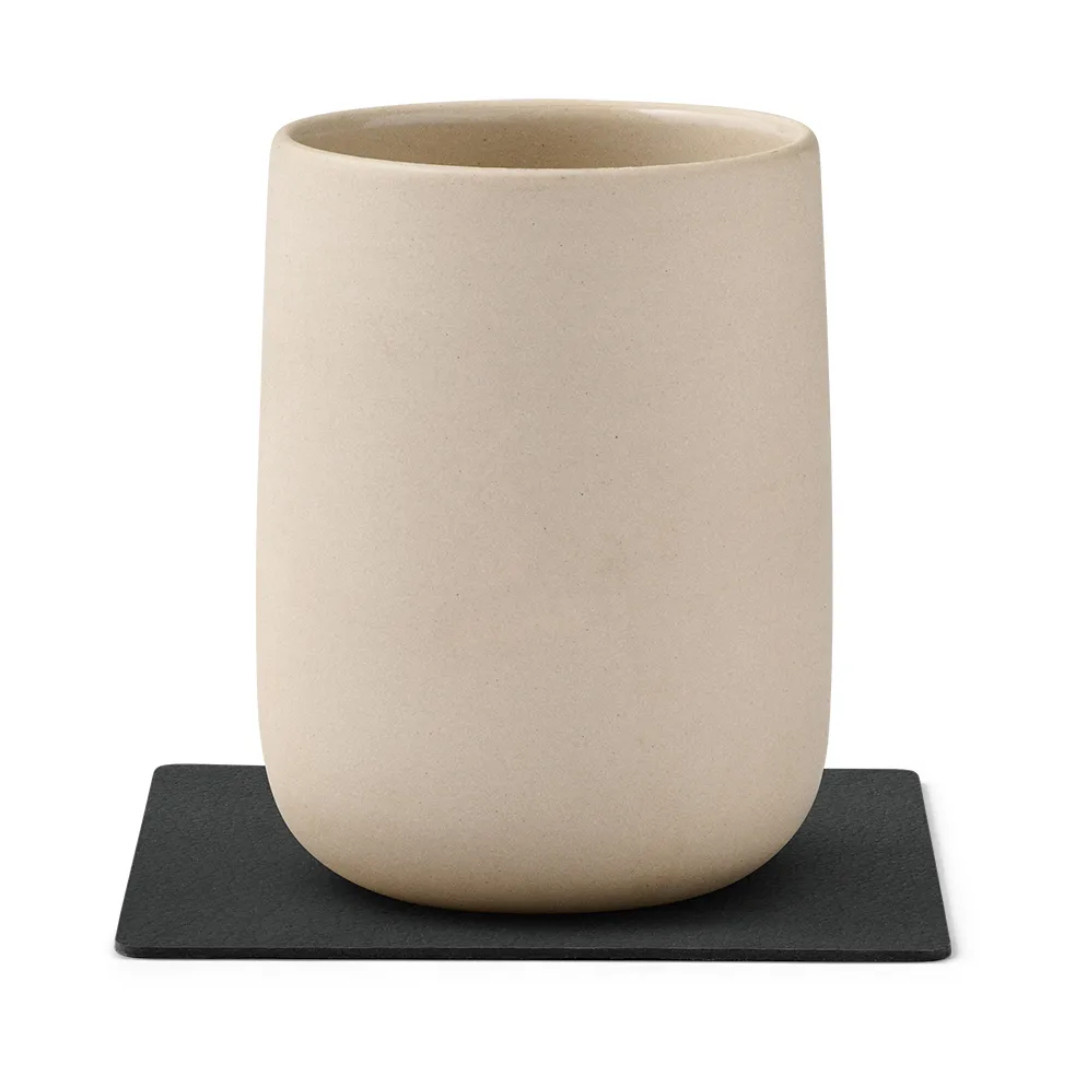 Nupo glassbrikke square, svart LIND DNA