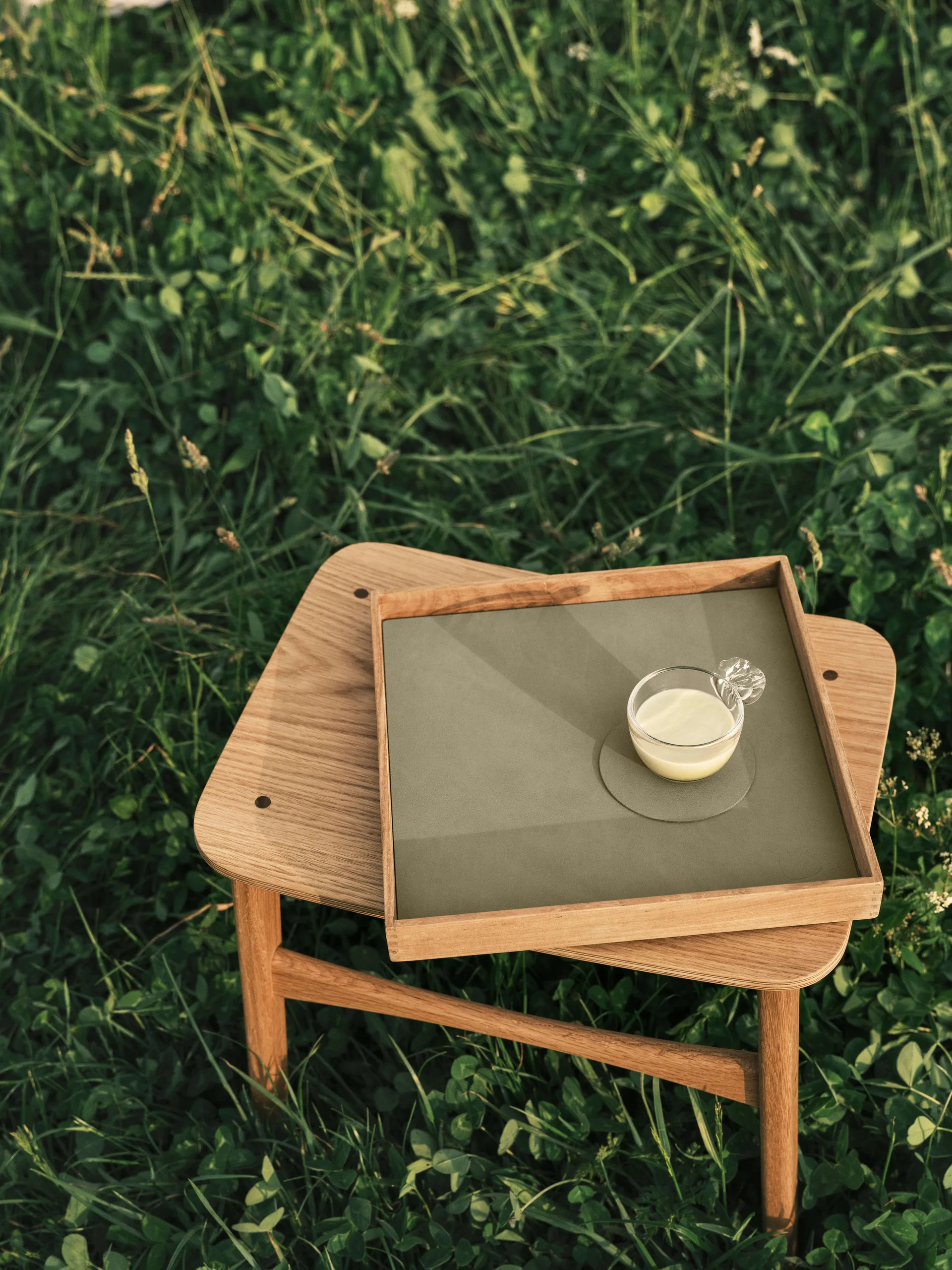 Nupo glassunderlag circle, Herbal dust LIND DNA