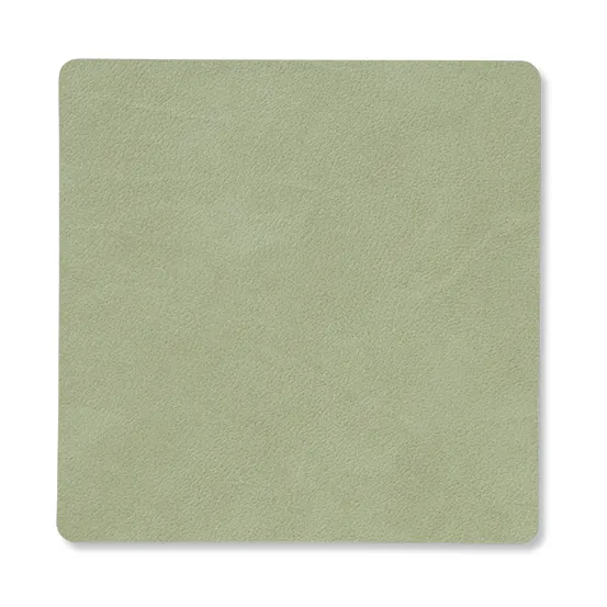 Nupo glassunderlag square vendbar 1 stk., Dark green-olive green LIND DNA