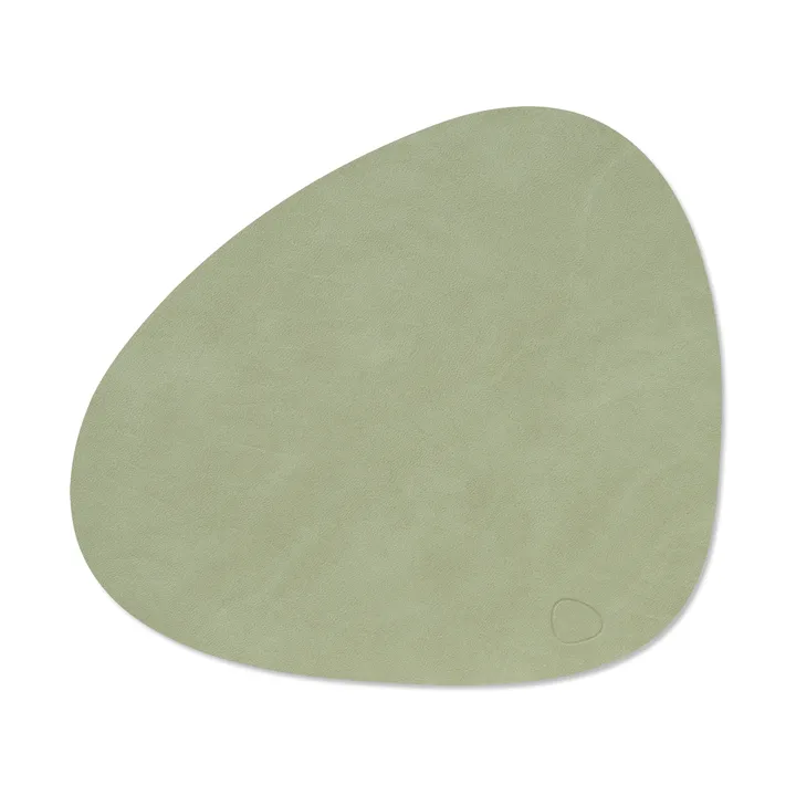 Nupo spisebrikke curve M - Olive green, 35x31 cm - LIND DNA