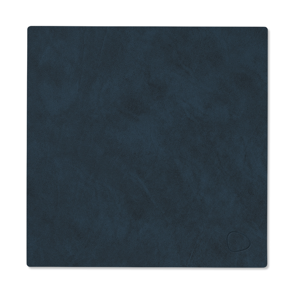 LIND DNA Nupo spisebrikke square S Midnight blue | Skandinavisk Design | Spisebrikker | Blå