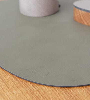 Nupo spisebrikke vendbar curve L 1 stk. - Army green-nature - Lind DNA
