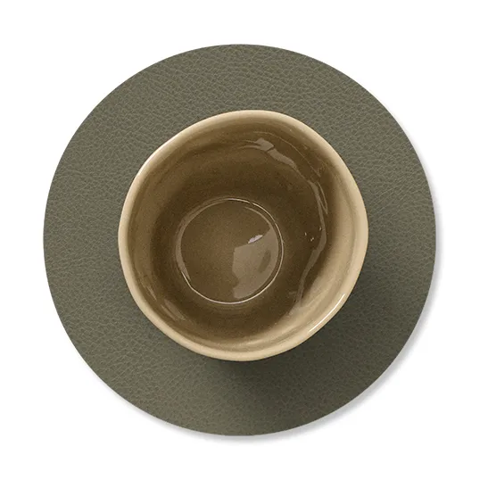 Serene glassunderlag circle Ø 10 cm, Moss LIND DNA