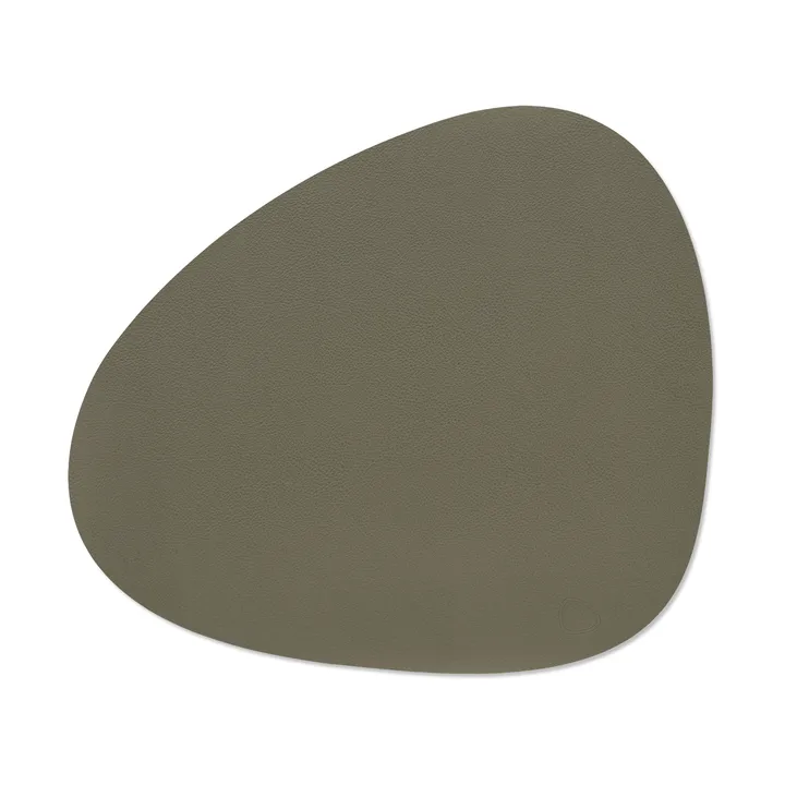 Serene spisebrikke curve L 37 x 44 cm - Moss, 37x44 cm - LIND DNA