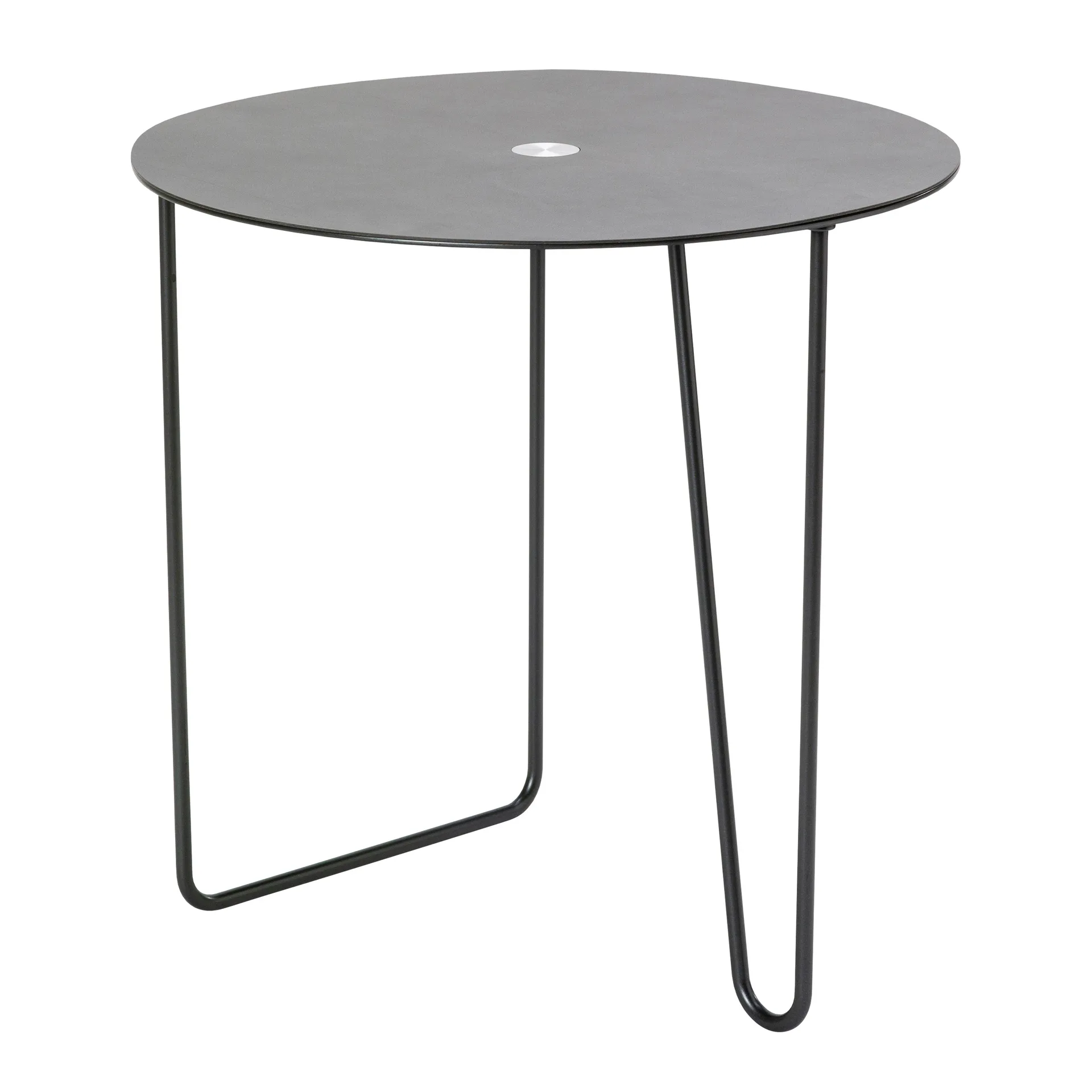 Turntable Nupo sidebord L, Anthracite-light grey LIND DNA