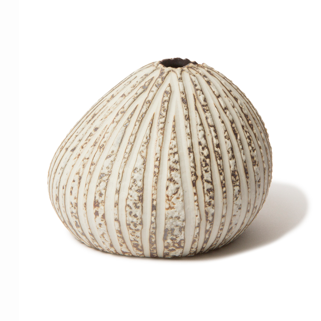 Bilde av Lindform Asti vase small Stone stripe