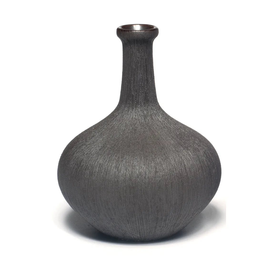 Athen vase small, Black Lindform