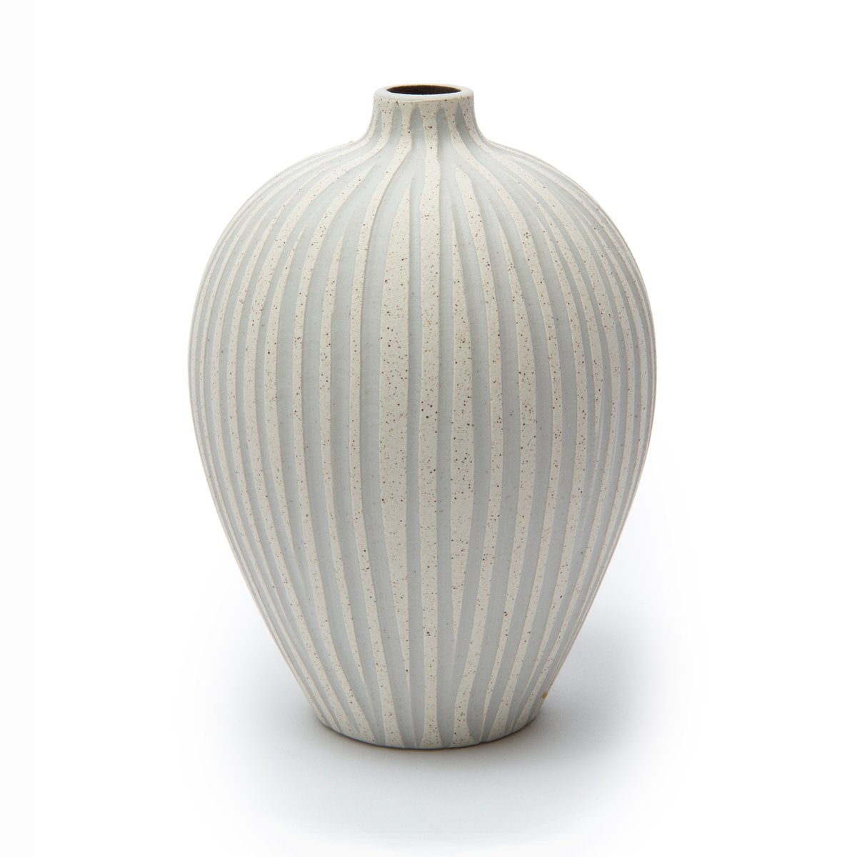 Bilde av Lindform Ebba vase medium Sand white stone stripe
