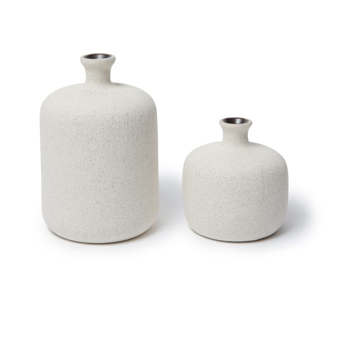 Flaske vase - Sand white, medium - Lindform