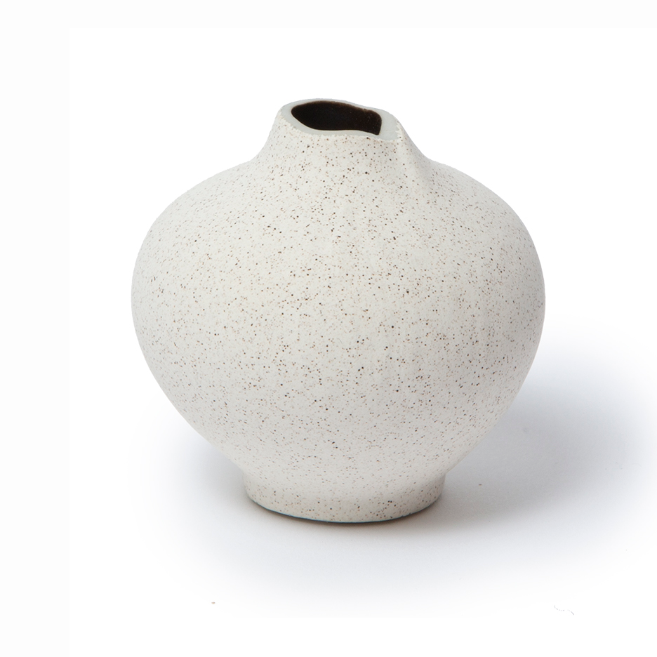 Bilde av Lindform Line vase Sand white small