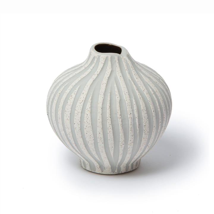 Line vase - Sand white stone stripe, liten - Lindform