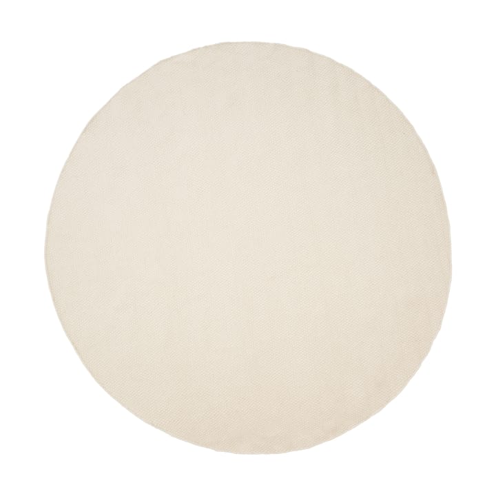 Asko teppe rundt - White, Ø240 cm - Linie Design