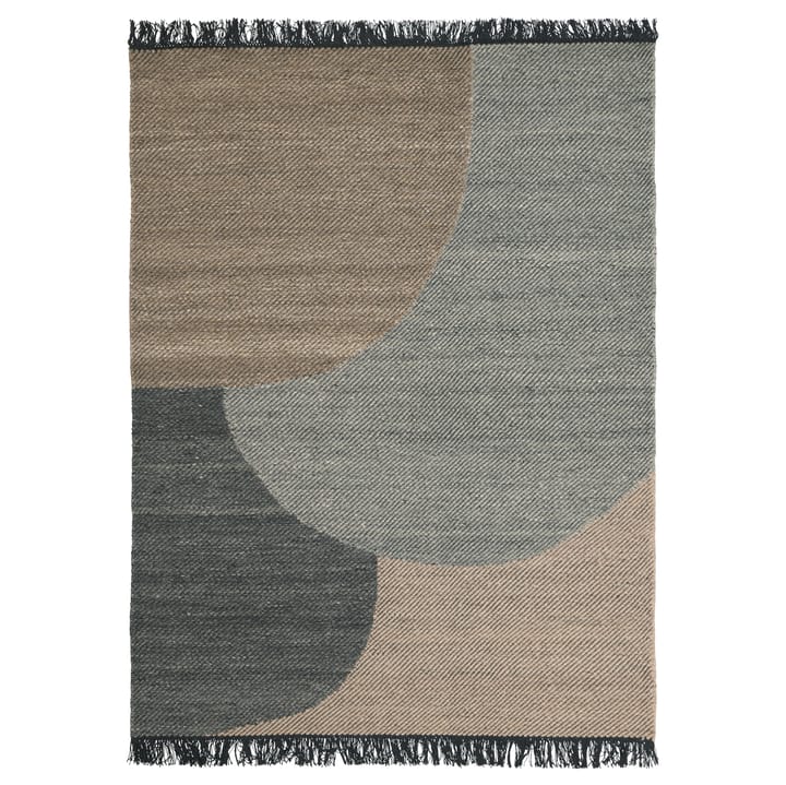 Eik ullteppe 140x200 cm - Charcoal - Linie Design