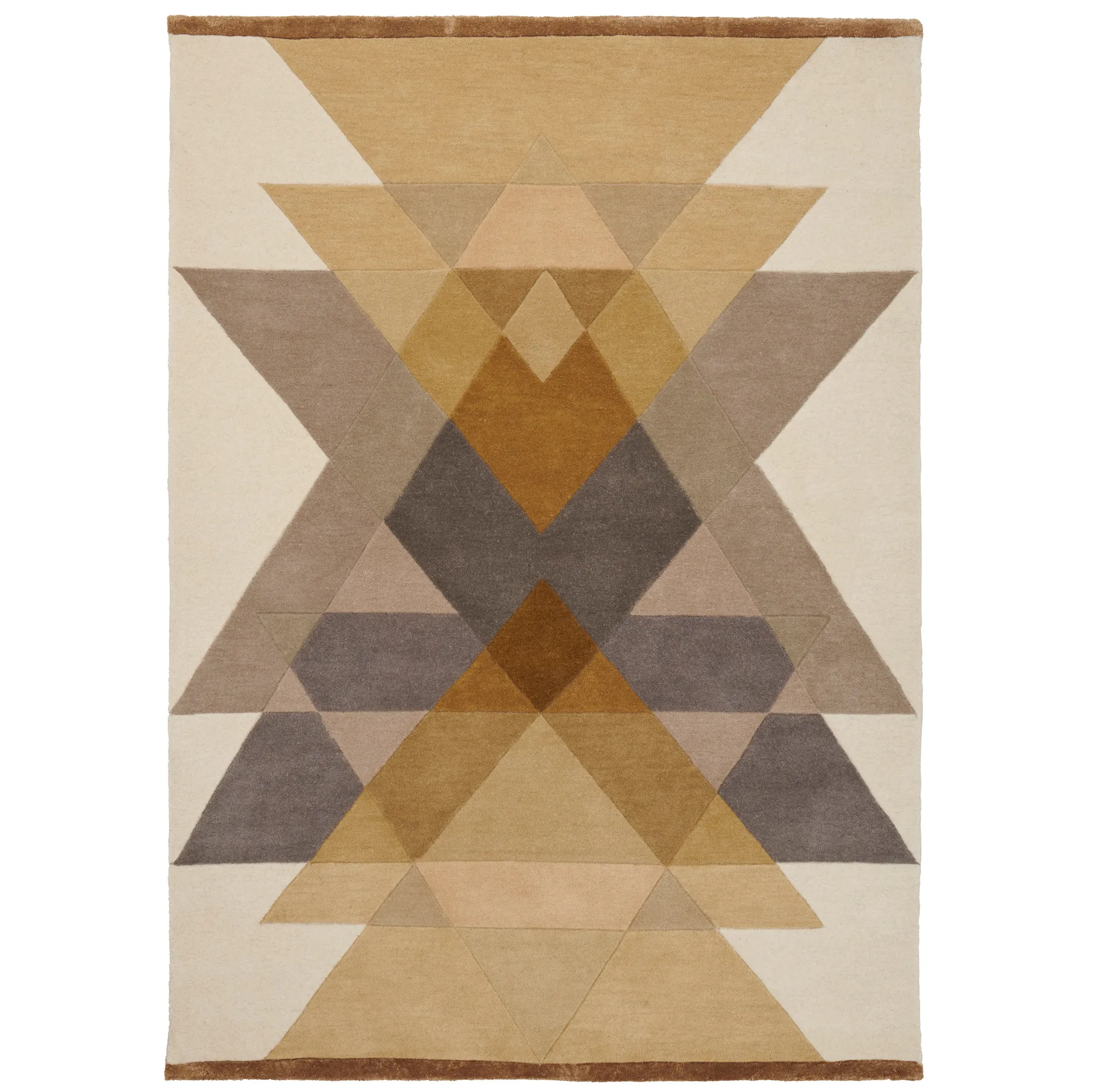 Freya teppe 140x200 cm, Mustard Linie Design