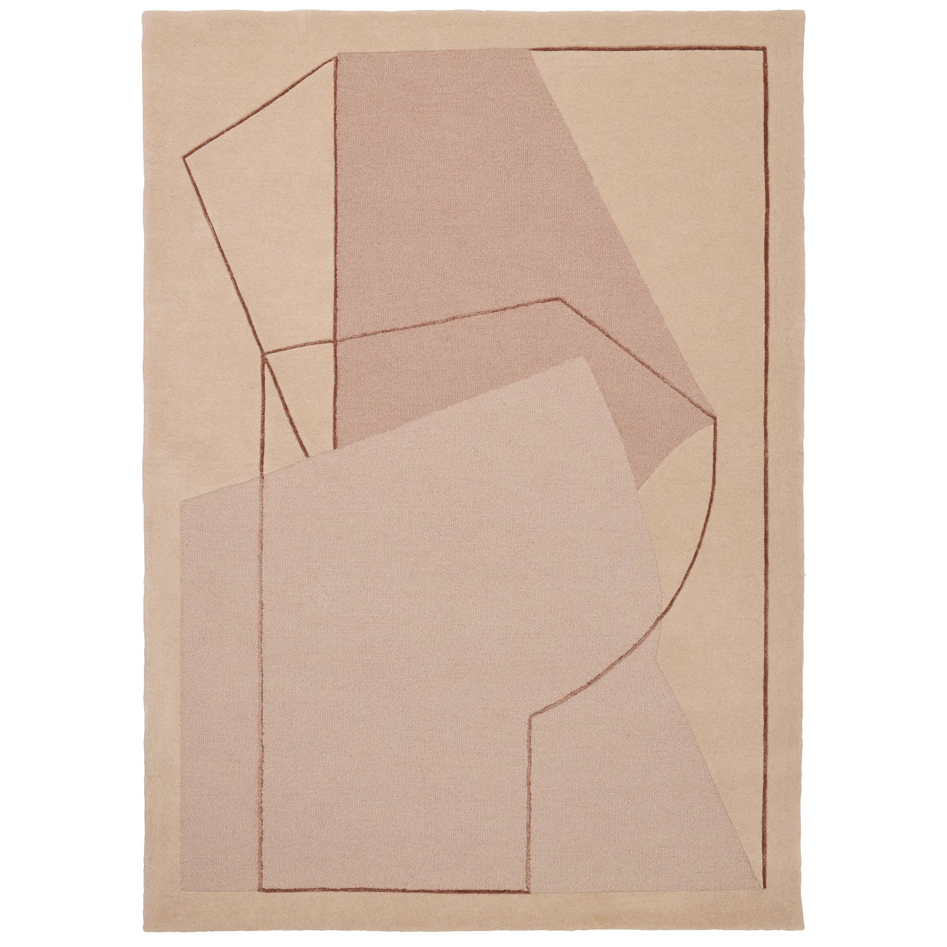 Furbo teppe 200x300 cm, Rose Linie Design