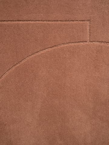 Lineal Poem ullteppe - Amber, 140 x 200 cm - Linie Design
