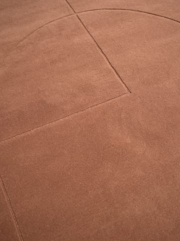 Lineal Poem ullteppe - Amber, 140 x 200 cm - Linie Design
