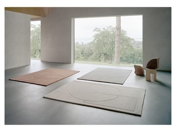 Lineal Poem ullteppe - Amber, 140 x 200 cm - Linie Design