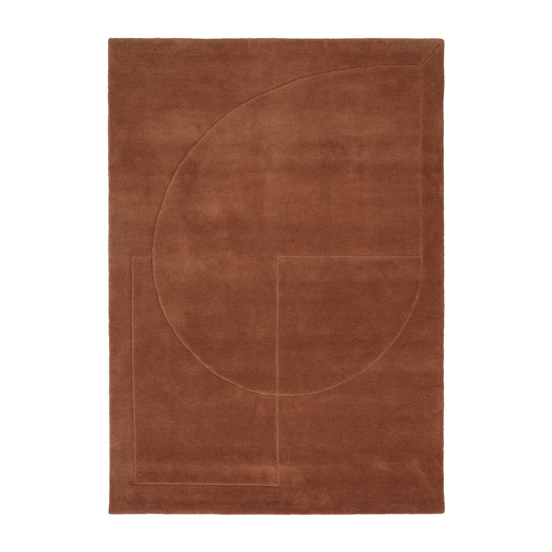 Lineal Poem ullteppe, Amber, 250 x 350 cm Linie Design