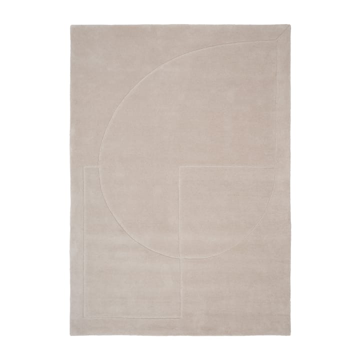 Lineal Poem ullteppe - Beige, 140 x 200 cm - Linie Design