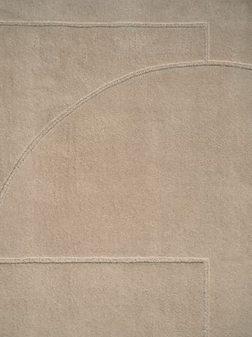 Lineal Poem ullteppe - Beige, 170 x 240 cm - Linie Design