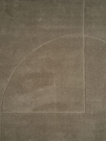 Lineal Poem ullteppe - Moss, 200 x 300 cm - Linie Design