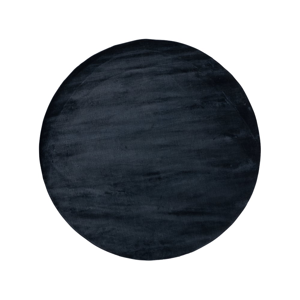 Bilde av Linie Design Lucens teppe rundt navy