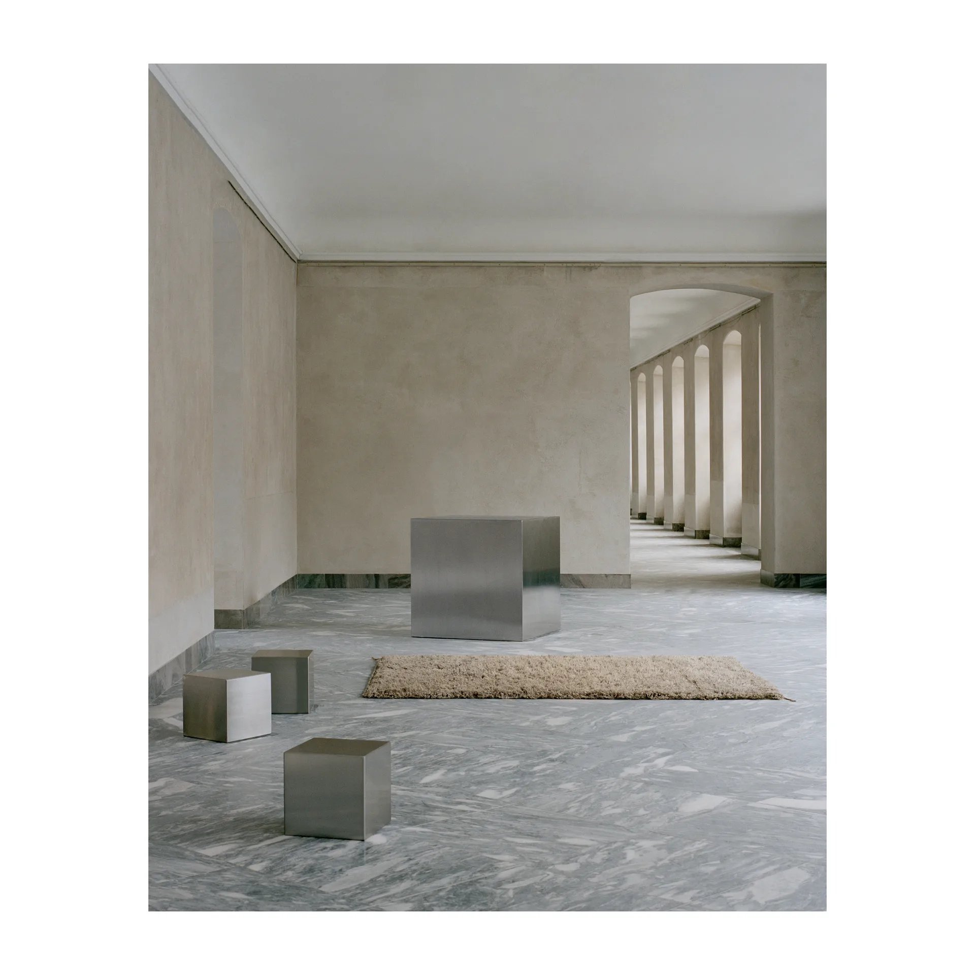 Luminary Sun teppe 200 x 300 cm, Naturlig Linie Design