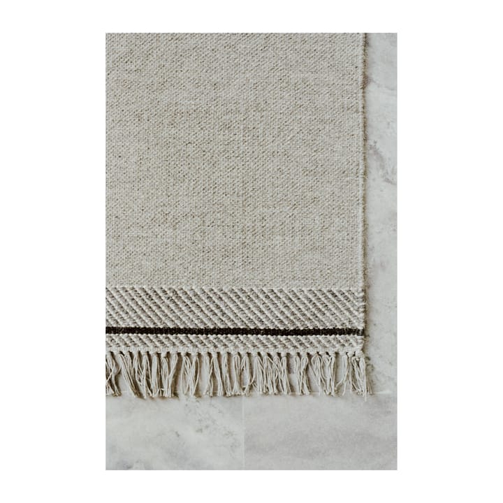 Mindful Soul ullteppe 140 x 200 cm, Stone-grey Linie Design
