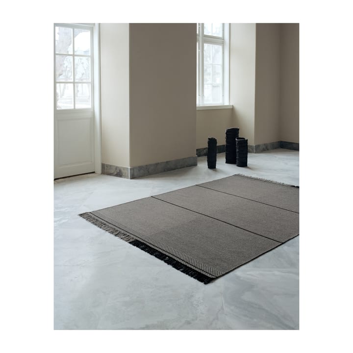 Mindful Soul ullteppe 140 x 200 cm, Stone-grey Linie Design