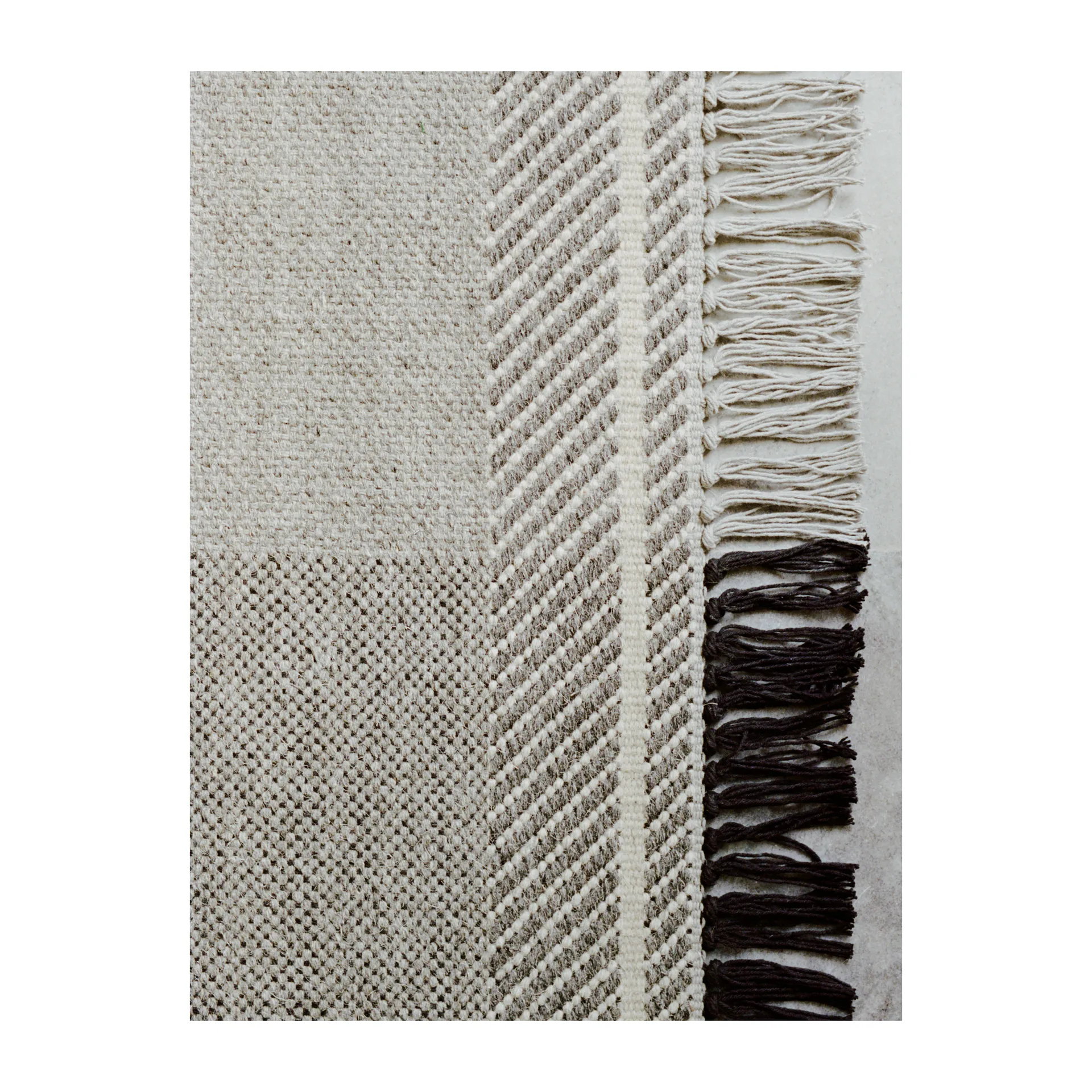 Mindful Soul ullteppe 200 x 300 cm, Stone-beige Linie Design