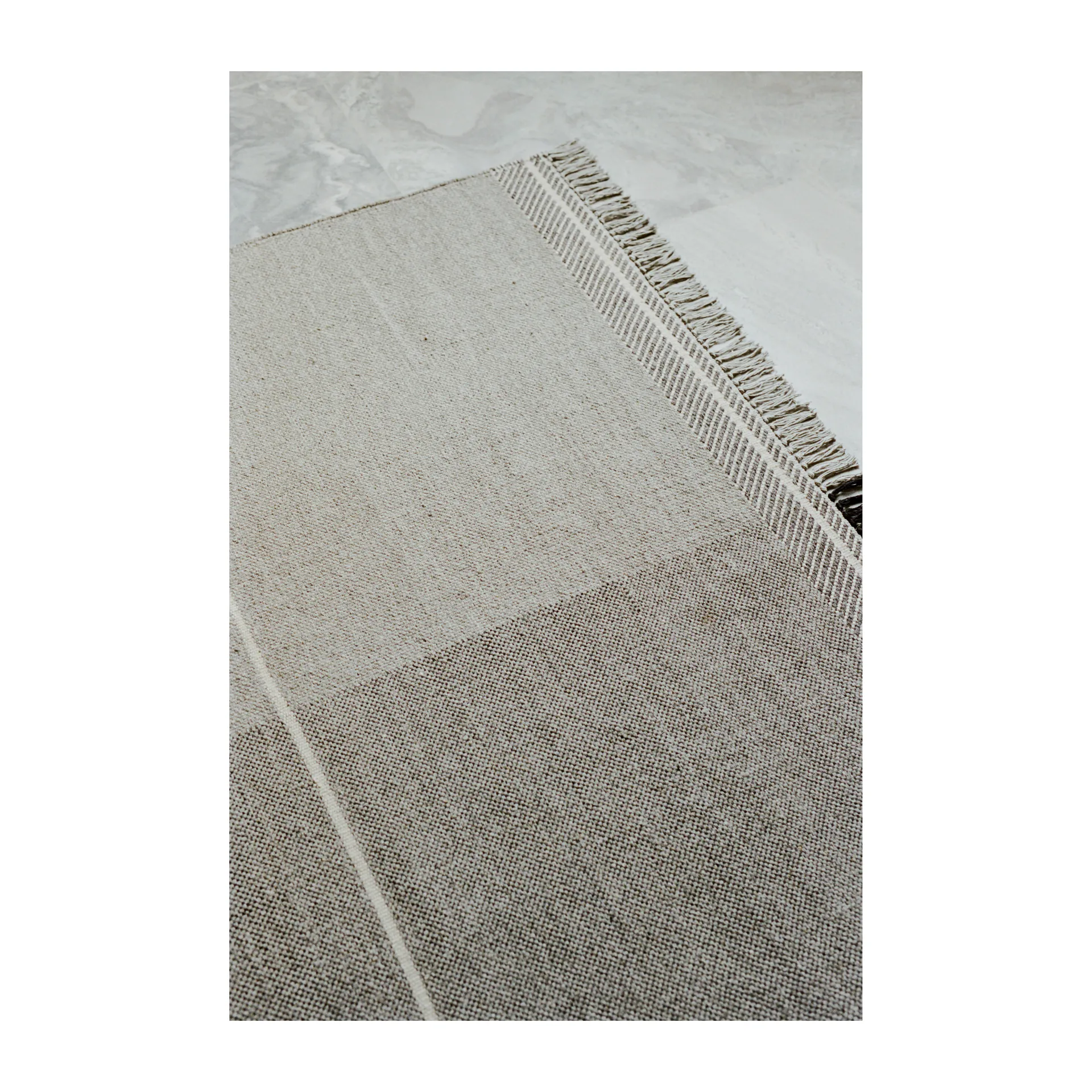 Mindful Soul ullteppe 200 x 300 cm, Stone-beige Linie Design